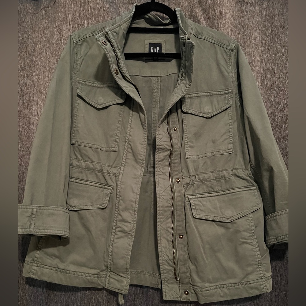 GAP Utility Jacket Size M Petite